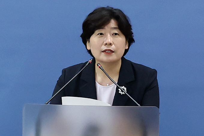  지난 2일 박지영 내란 특검보가 서울 서초구 서울고검에서 브리핑을 하고 있다. (사진=연합뉴스)