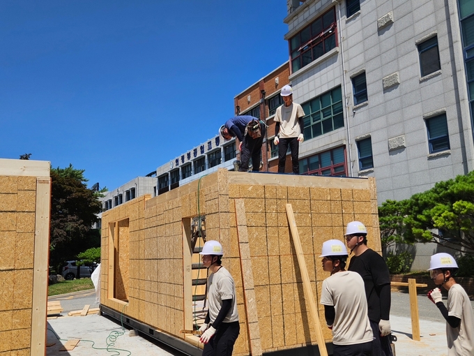 의정부공업고등학교에서 캡스톤디자인수업이 진행되고 있다. (사진=의정부공업고등학교 제공)
