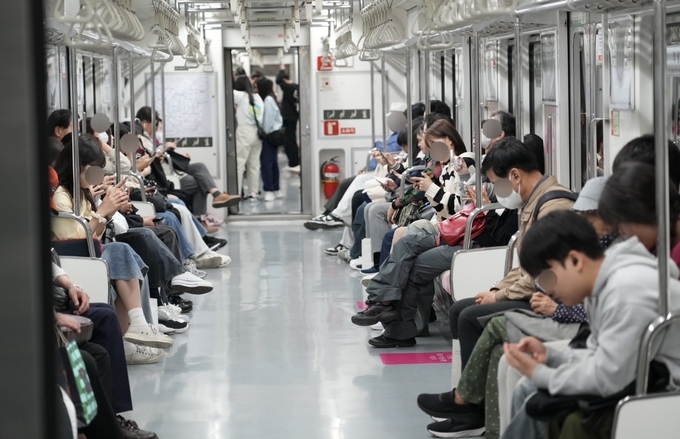 별내선 전철 내부 전경. (사진=경기도 제공) 