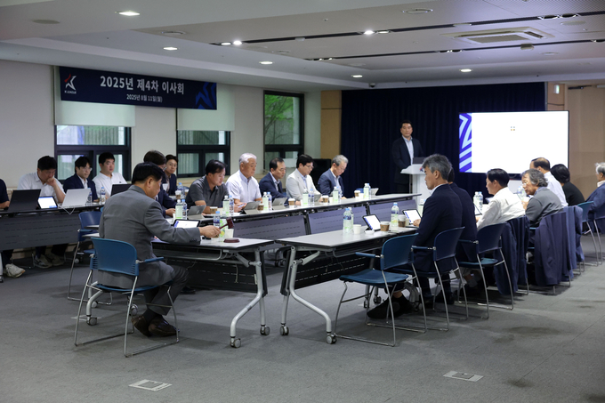 K리그 이사회 모습. (사진=한국프로축구연맹 제공)