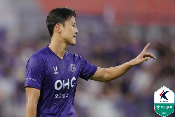K리그1 FC안양 권경원. (사진=한국프로축구연맹 제공)