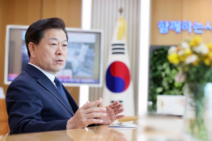 박승원 광명시장. (사진=광명시 제공).