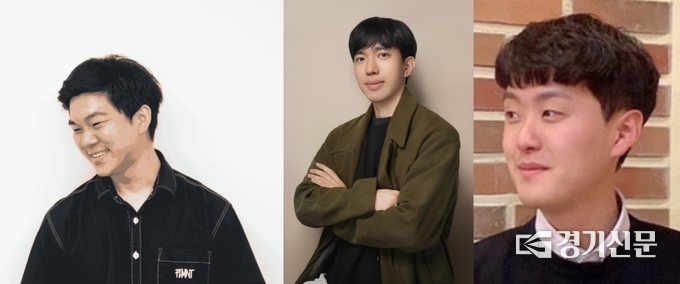 박승열 시인, 정호재 소설가, 김세실 아동문학가. (사진=안성시 제공)