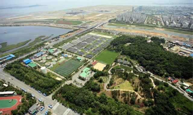 승기하수처리시설 모습. ( 사진= 인천시 제공 ) 