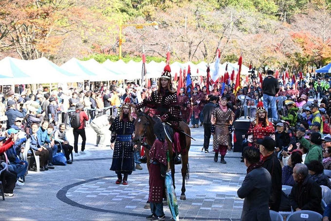 제36회 소요단풍문화제 현장. (사진=동두천시 제공)