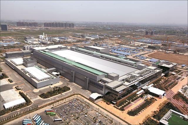 삼성전자 중국 시안 반도체 공장 전경. (사진=삼성전자 제공)