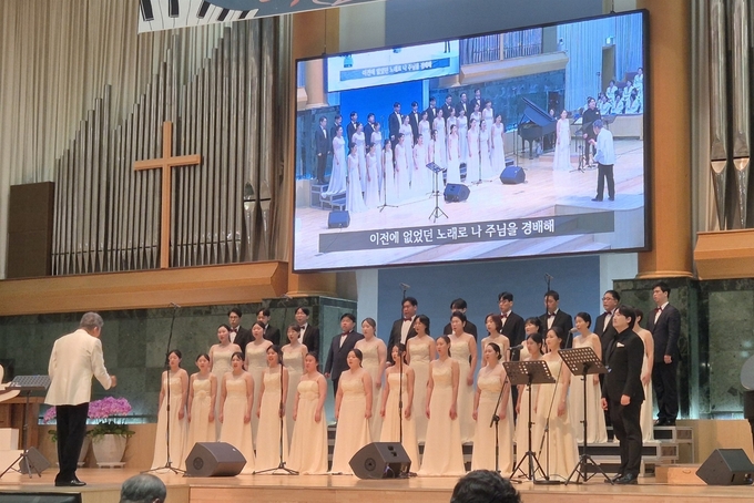‘한세콘서트콰이어’ 공연 모습. (사진=한세대 제공)