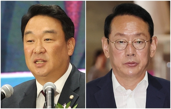 정희용 국민의힘 사무총장 내정자(왼쪽)와 김도읍 정책위의장 내정자. (사진=연합뉴스) 