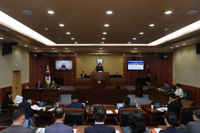 가평군의회가 제332회 임시회를 개회했다. (사진=가평군의회 제공)