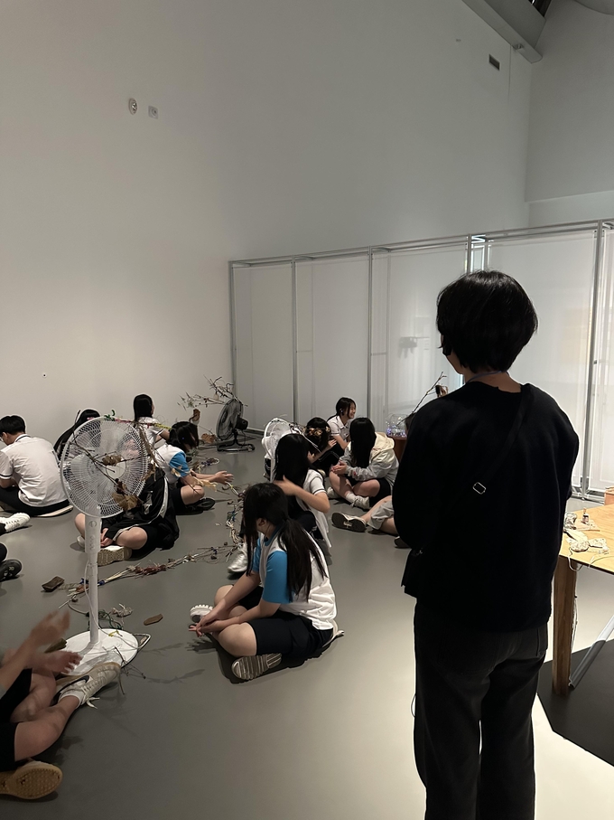 '감각: 작품 감상 교육' 현장. (사진=경기문화재단 제공) 