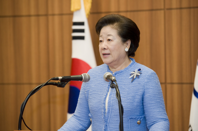  한학자 통일교 총재. (사진=연합뉴스)