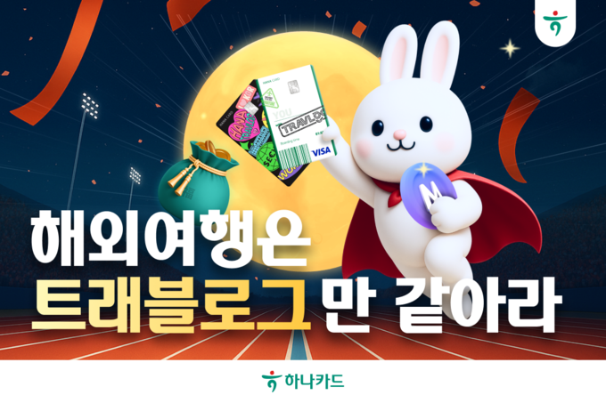 하나카드가 다가오는 최장 10일 황금연휴를 앞두고 해외여행을 준비하는 고객들을 위해 ‘트래블로그’ 추석 특별 이벤트를 선보였다. (사진=하나카드 제공)