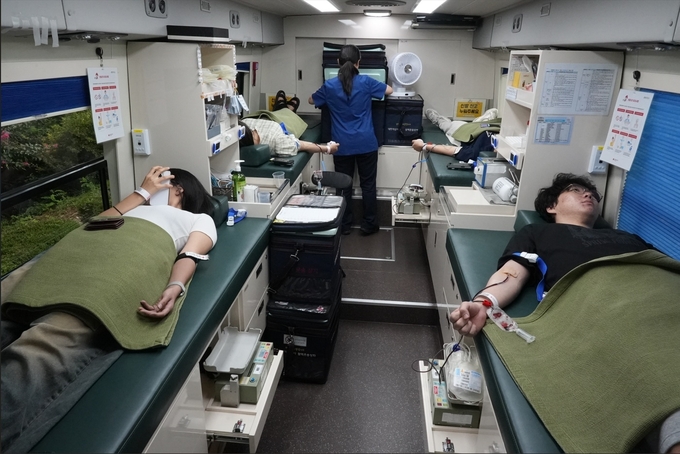 한세대학교가 헌혈을 통해 따듯한 마음을 나누며 봉사활동에 나섰다. (사진=한세대학교 제공)