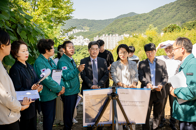 사업대상지 사전 현장점검. (사진=남양주시의회 제공)