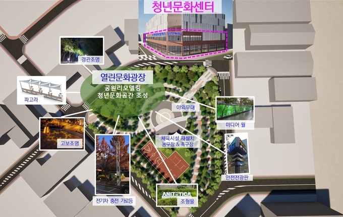 수원 델타플렉스 '복합문화공간' 조감도. (사진=수원시 제공)