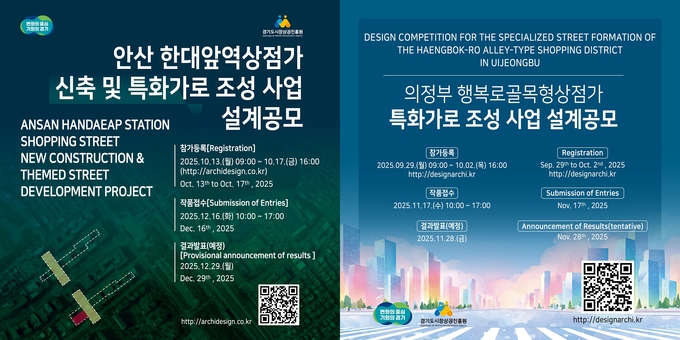경기도 전통시장 혁신모델 구축사업 포스터. (사진=경상원 제공)