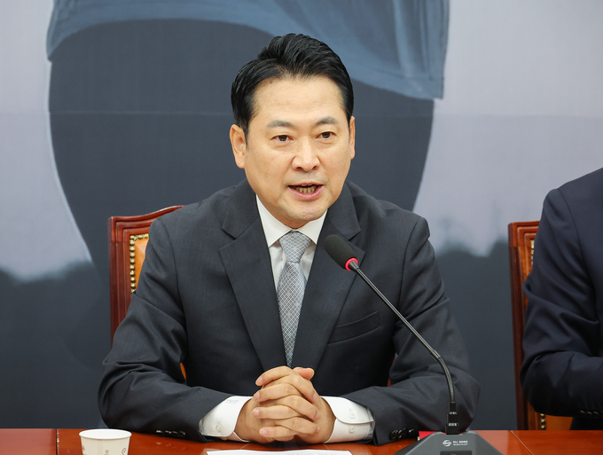 장동혁 국민의힘 대표가 18일 국회에서 열린 최고위원회의에서 발언하고 있다. (사진=연합뉴스)
