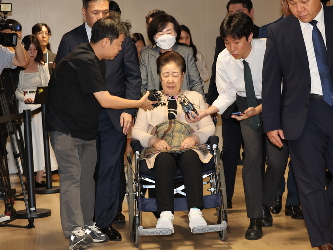  한학자 통일교 총재. (사진=연합뉴스)