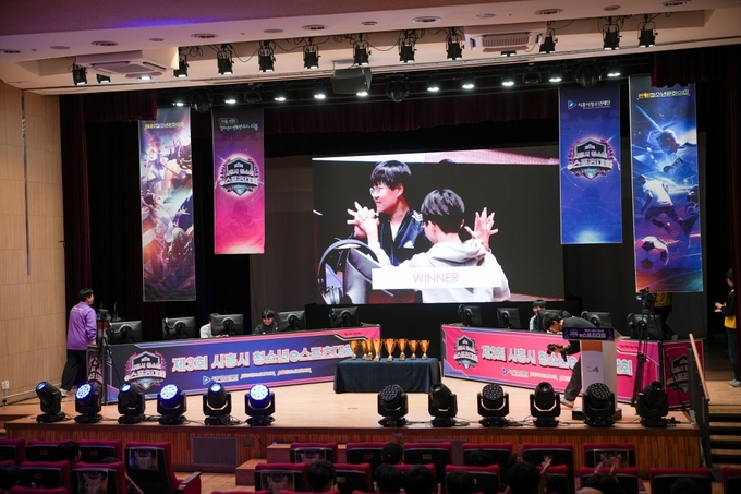 2024년 제9회 시흥시 청소년동아리축제에서 E-스포츠 대회가 진행됐다. (사진=시흥시 제공).