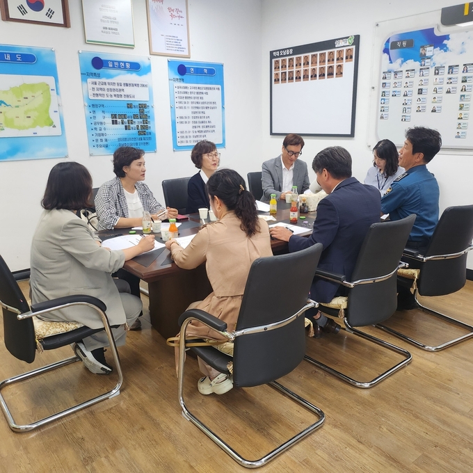 오남읍, 안전한 등굣길 조성을 위한 간담회 (사진=남양주시 제공)