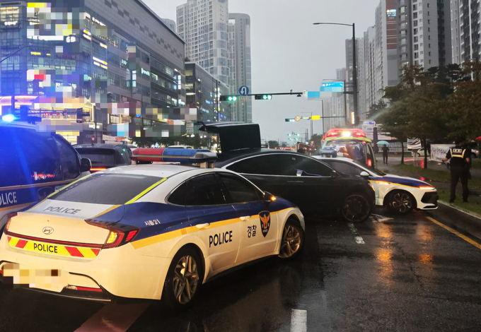  검거 현장. (사진=경기도소방재난본부 제공)