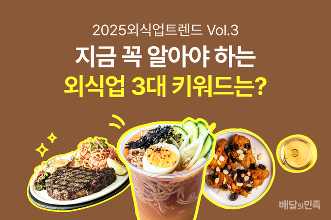현재 가장 주목받는 외식업계 트렌드는 ‘컵푸드’, ‘칩리미엄’, ‘사이드 페어링’인 것으로 나타났다. (사진=우아한형제들 제공)
