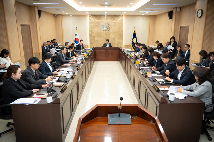 현안사항 보고회 및 전체의원 간담회. (사진=남양주시의회 제공)