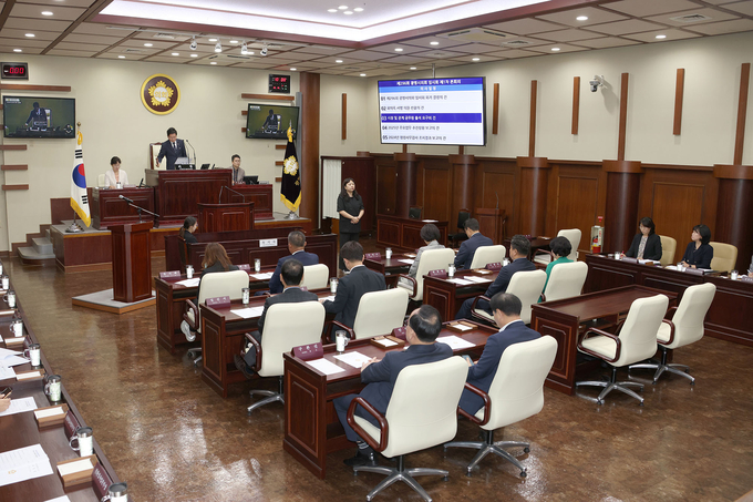 광명시의회 전경. (사진=광명시의회 제공)