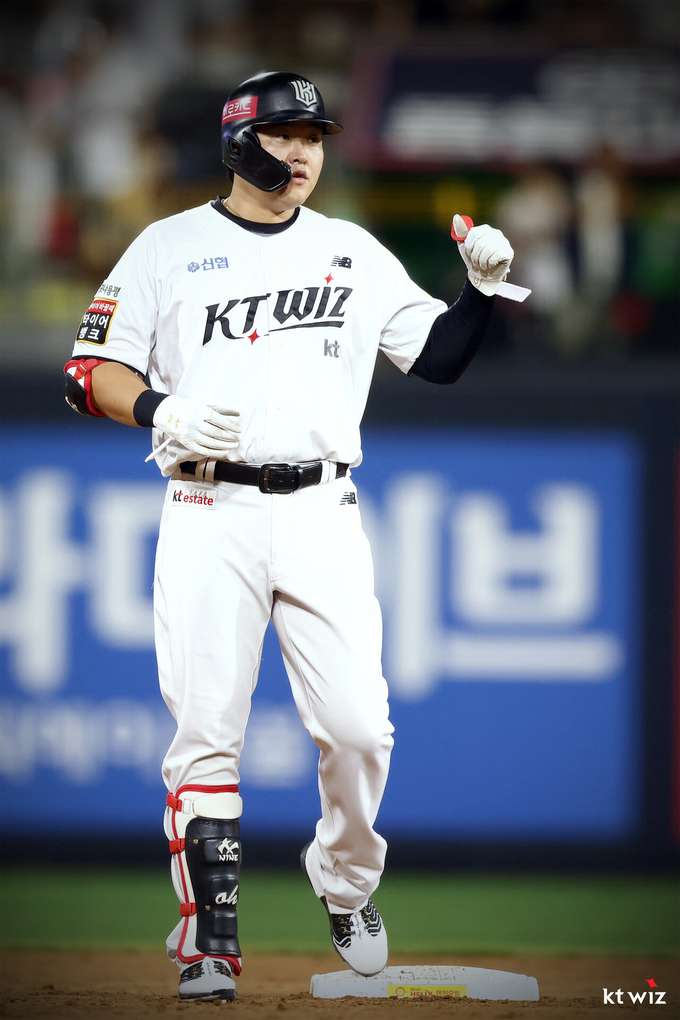KT 위즈 오재일. (사진=KT 위즈 제공)