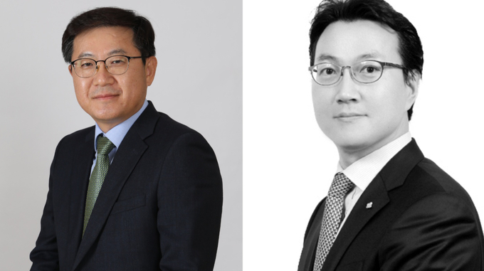 윤석환 CJ 제일제당 신임 대표이사(왼쪽)와 이건일 CJ프레시웨이 신임 대표이사(오른쪽). (사진=CJ그룹 제공)