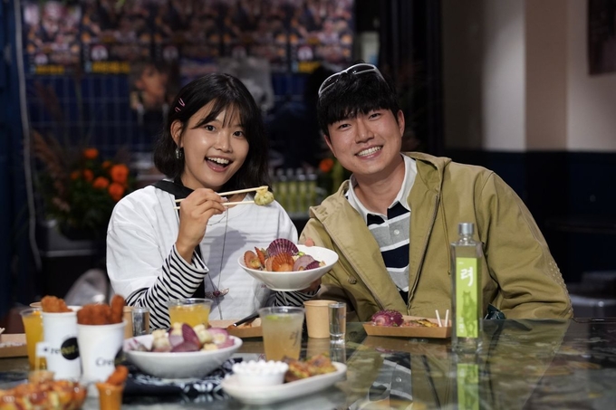지난 17~19일 식자재 전문 브랜드 ‘크레잇(Creeat)’이 서울 이태원 요리주점 ‘술꼬마’에서 MZ세대 대상 팝업 행사를 진행했다. (사진=CJ제일제당 제공)