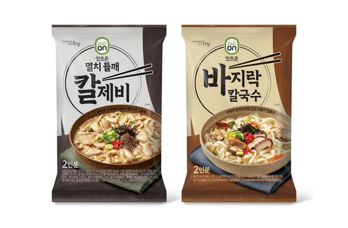 hy가 추워지는 날씨에 맞춰 겨울철 별미를 간편하게 즐길 수 있는 ‘잇츠온 겨울면 2종’을 출시했다. (사진=hy 제공)