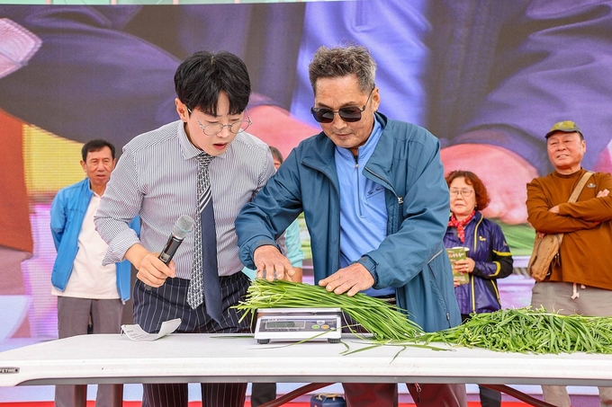 제6회 양평부추 축제 모습. (사진=양평군 제공)
