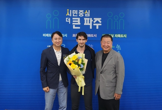 파주시민축구단은 스페인 출신 제라드 누스(Gerard Nus)를 프로선수단의 초대 사령탑으로 공식 선임했다. (사진=파주시 제공)<br>
