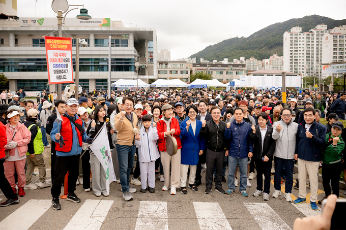 제12회 화도읍민 건강 걷기대회 (사진=남양주시의회 제공)