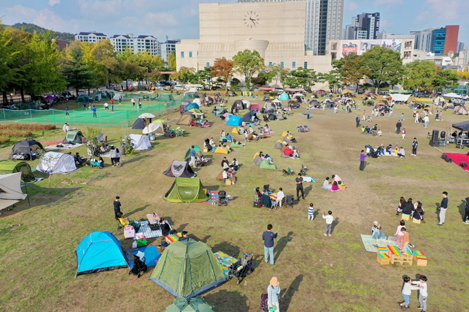지난 6월 개최된 과천 캠프닉데이 모습. (사진=과천시 제공)