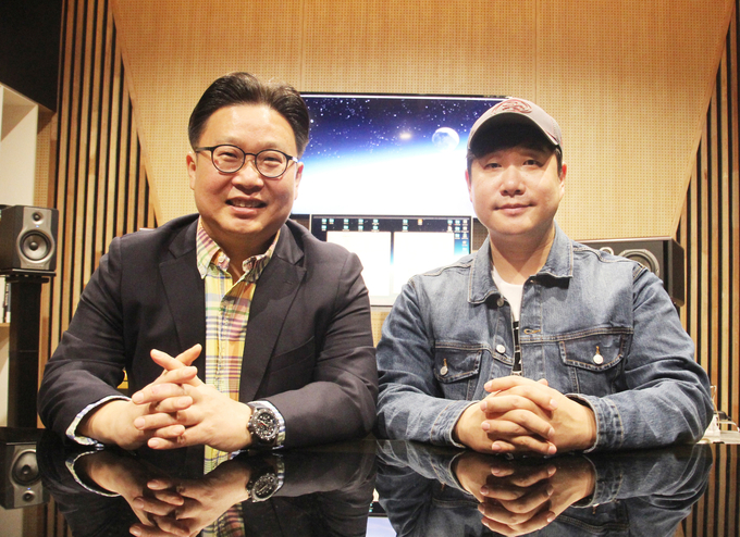  서경덕 성신여대 교수(왼쪽)와 배성재 스포츠 캐스터. (사진=서 교수 제공)