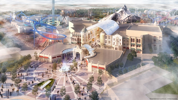 화성 국제테마파크 조감도. (사진=경기도 제공)