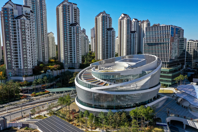 경기도서관. (사진=대보건설 제공)