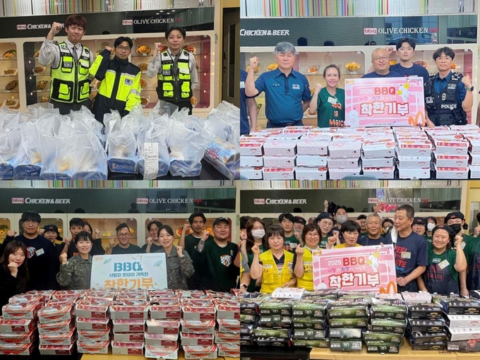 제너시스BBQ그룹이 ‘착한기부’ 프로그램으로 올해에만 치킨 1만 마리를 기부하며 지역사회와의 상생을 이어가고 있다. (사진=BBQ 제공)