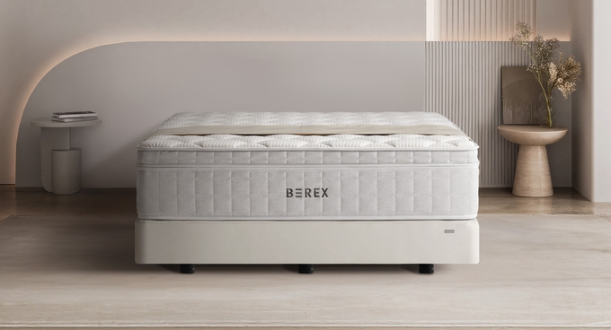 코웨이가 인체 곡선에 따라 체압을 섬세하게 분산하는 신제품 ‘비렉스 루네어 매트리스’를 출시했다. (사진=코웨이 제공)