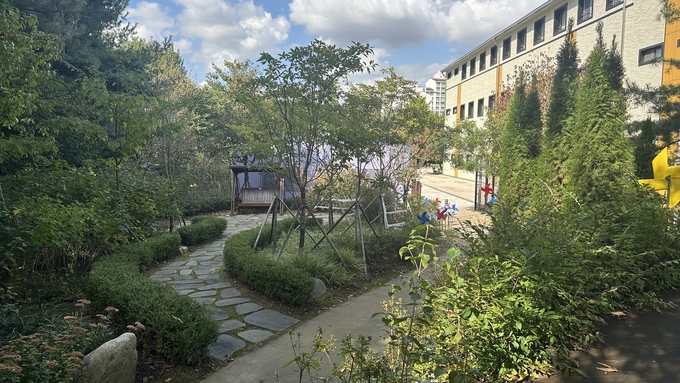 부천시 ‘시온고등학교’ 학교숲 전경. (사진=경기도 제공)