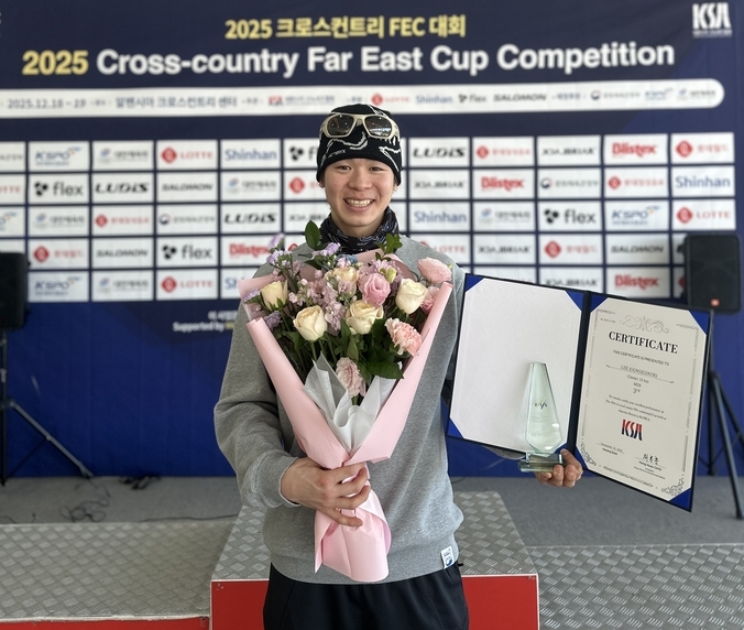 경기도청 이준서, 크로스컨트리 컨티넨탈 컵 男 클래식 10㎞ 3위