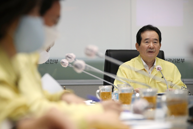 발언하는 정세균 총리.(사진=연합뉴스 제공)