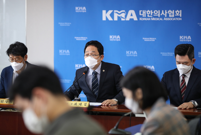 최대집 대한의사협회 회장. (사진=연합뉴스 제공)