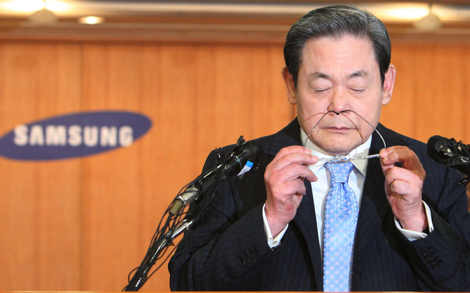 그룹 경영쇄신안 발표하는 이건희 회장 (사진=연합뉴스 제공)