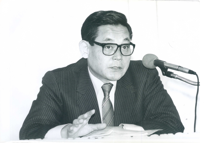정계최고 경영자 전지 세미나 참석한 이건희 회장 (사진 = 연합뉴스 제공)
