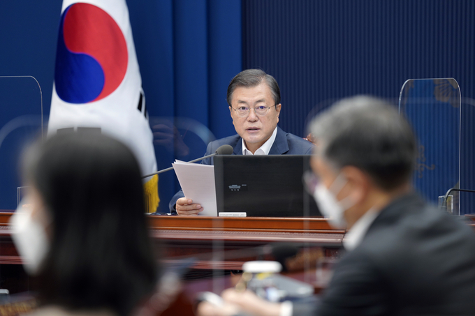 발언하는 문 대통령(사진=연합뉴스)