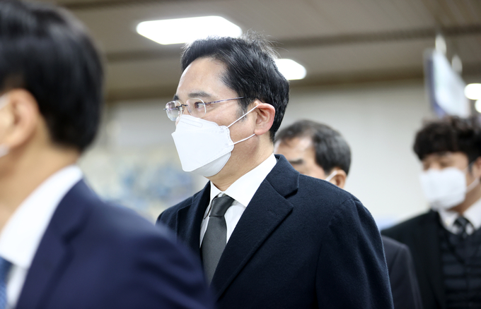 법정 향하는 이재용 삼성전자 부회장 (사진=연합뉴스)