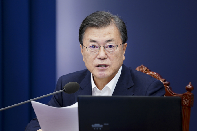 발언하는 문 대통령 (사진 = 연합뉴스 제공)